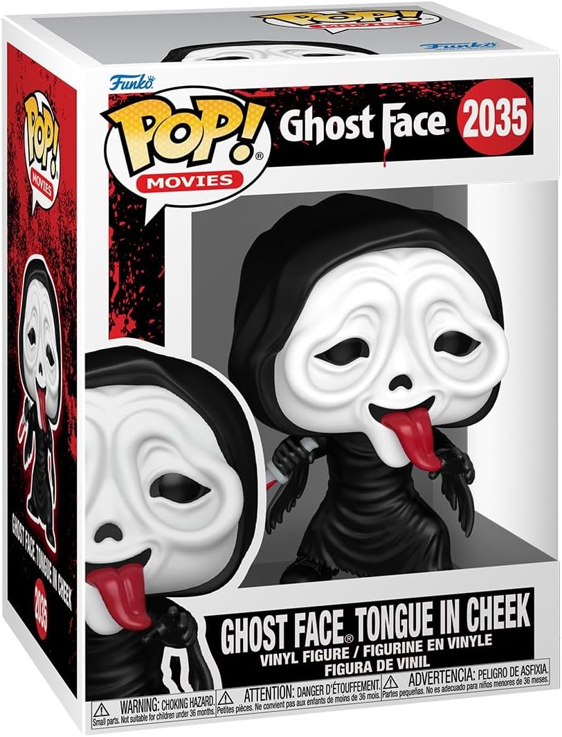Image of Ghost Face - Tongue in Cheek - (Ghost Face) - #2035
