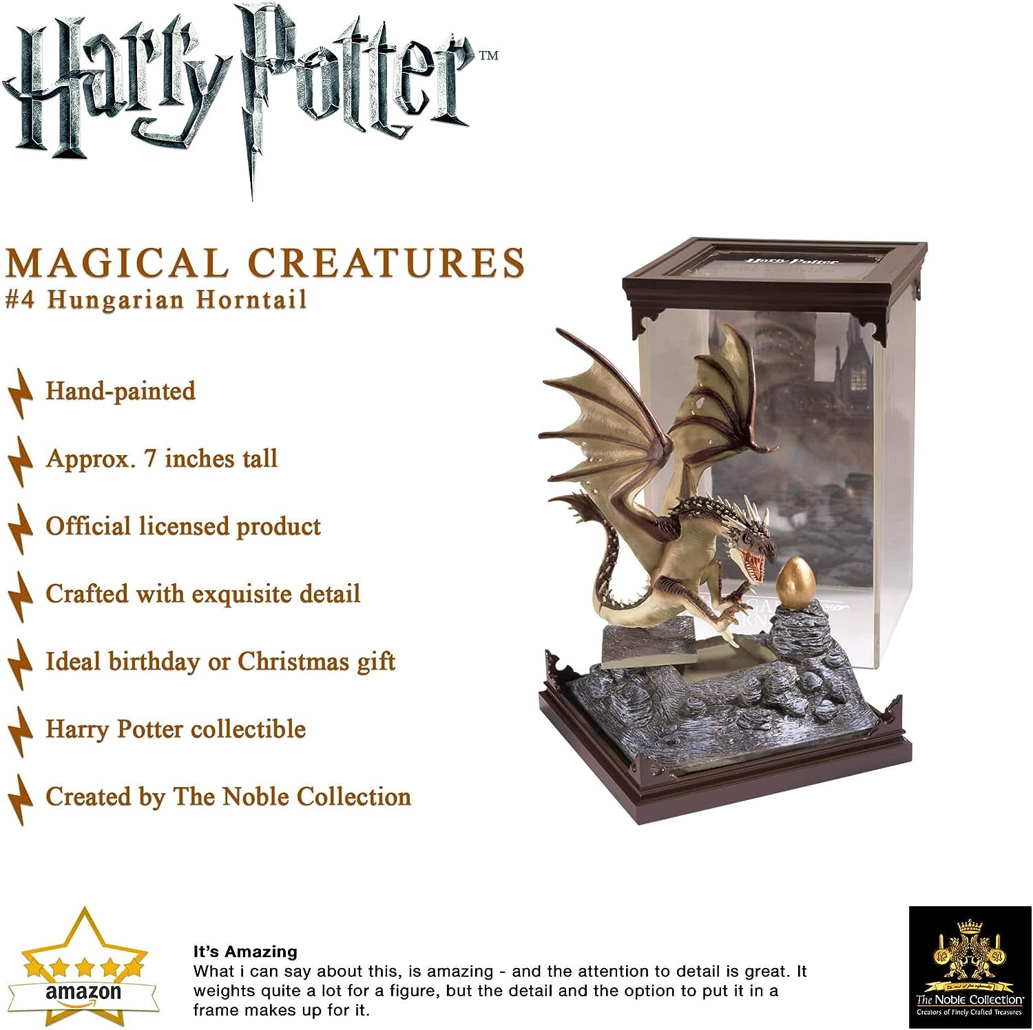 Image of Hungarian Horntail - Harry Potter Magical Creatures No. 4