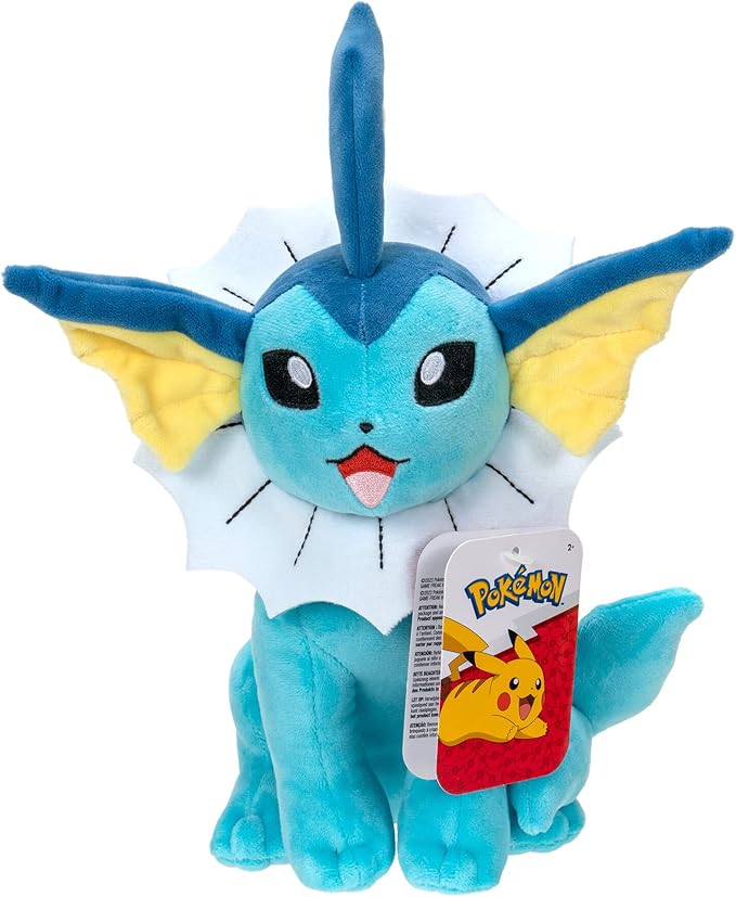 Image of Pokémon Vaporeon Plush - Quality & Soft Stuffed Animal Toy