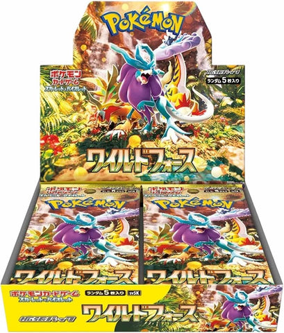Wild Force - Japanese Booster Box (sv5K)