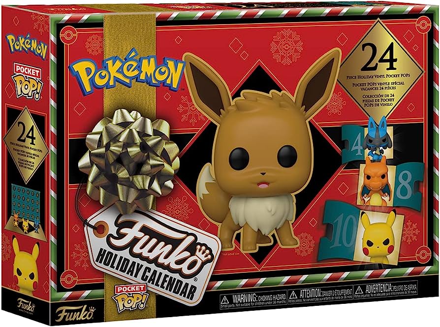 Image of 2023 Pokémon 24 Piece Funko Advent Calendar