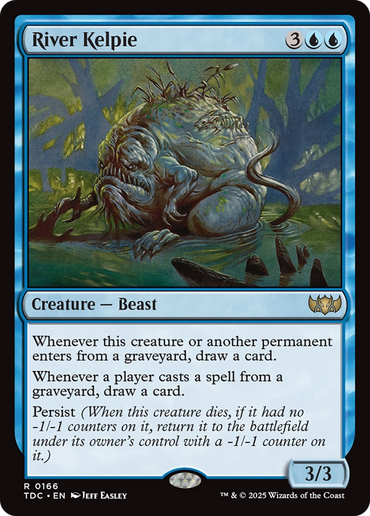 Image of River Kelpie [Tarkir: Dragonstorm Commander]