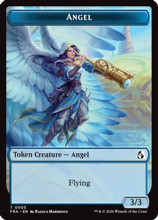Image of Angel (0003) // Beast Double-Sided Token (FRA-3 // 8) - Reality Fracture