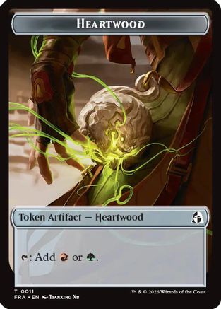Image of Heartwood // Thopter Double-Sided Token (FRA-11 // 14) - Reality Fracture