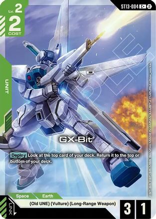 Image of GX-Bit (C+) (ST13-004) - Starter Deck 13 Silent Barrage Holofoil