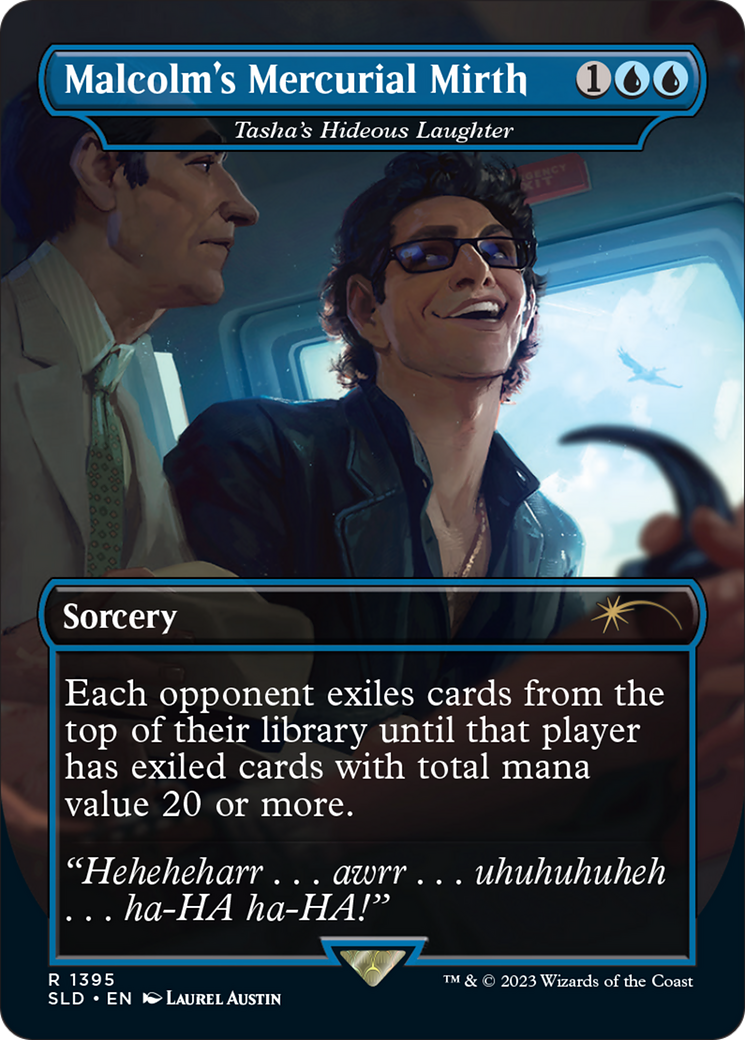 Image of Malcolm's Mercurial Mirth - Tasha's Hideous Laughter [Secret Lair Drop Series]