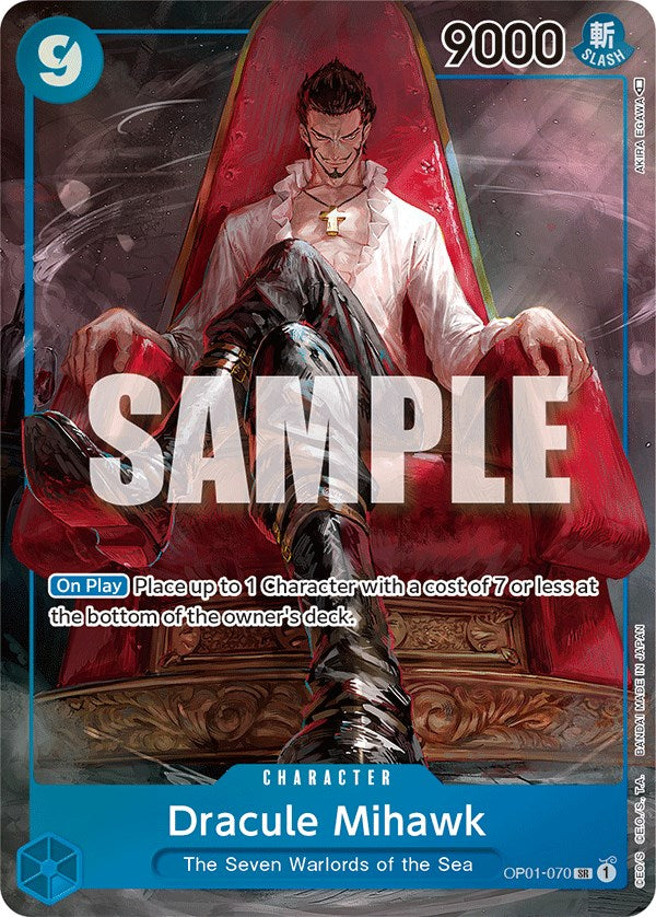 Image of Dracule Mihawk (Parallel) [Romance Dawn]