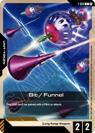 Image of Bit / Funnel (T-029) Token (T-029) - Starter Deck 13 Silent Barrage