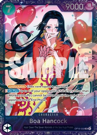 Image of Boa Hancock (Treasure Cup August 2026) (OP16-032) - One Piece Promotion Cards Foil