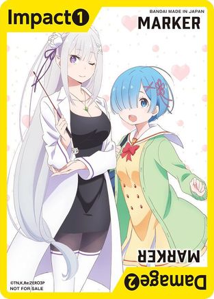 Image of Marker Card (Re:ZERO -Starting Life in Another World-)  - Union Arena Promotion Cards