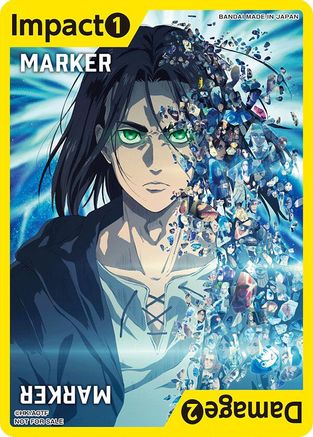 Image of Marker Card (Attack on Titan)  - Union Arena Promotion Cards