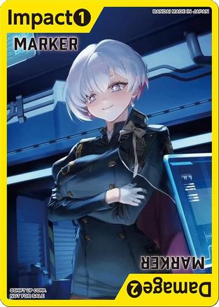 Image of Marker Card (GODDESS OF VICTORY: NIKKE)  - Union Arena Promotion Cards