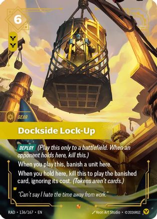 Image of Dockside Lock-Up (136/167) - Radiance Foil