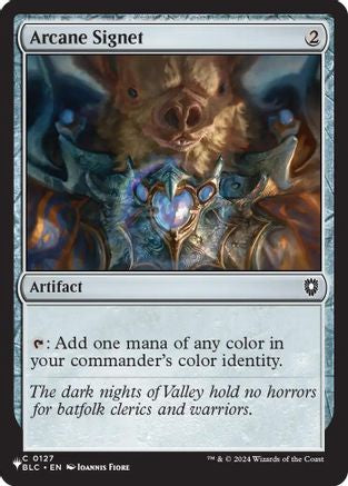 Image of Arcane Signet (BLC) (LIST-127) - The List Reprints