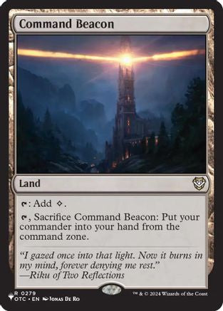 Image of Command Beacon (OTC) (OTC-279) - Commander: Outlaws of Thunder Junction