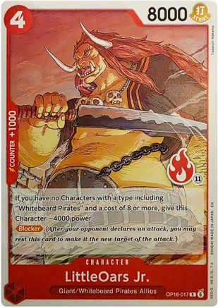 Image of LittleOars Jr. (Ace Deck) (OP16-017) - Set Sail Deck Set