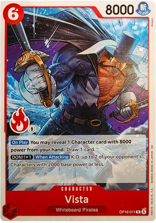 Image of Vista (Ace Deck) (OP16-011) - Set Sail Deck Set