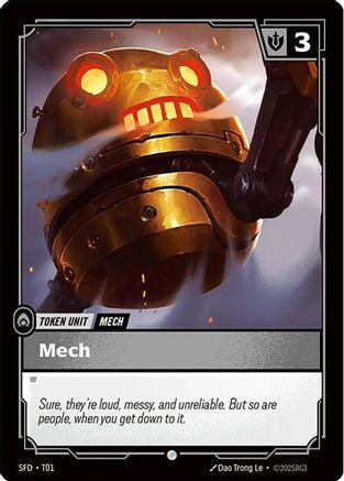 Image of Mech // Gold (T01 // T03) - Spiritforged