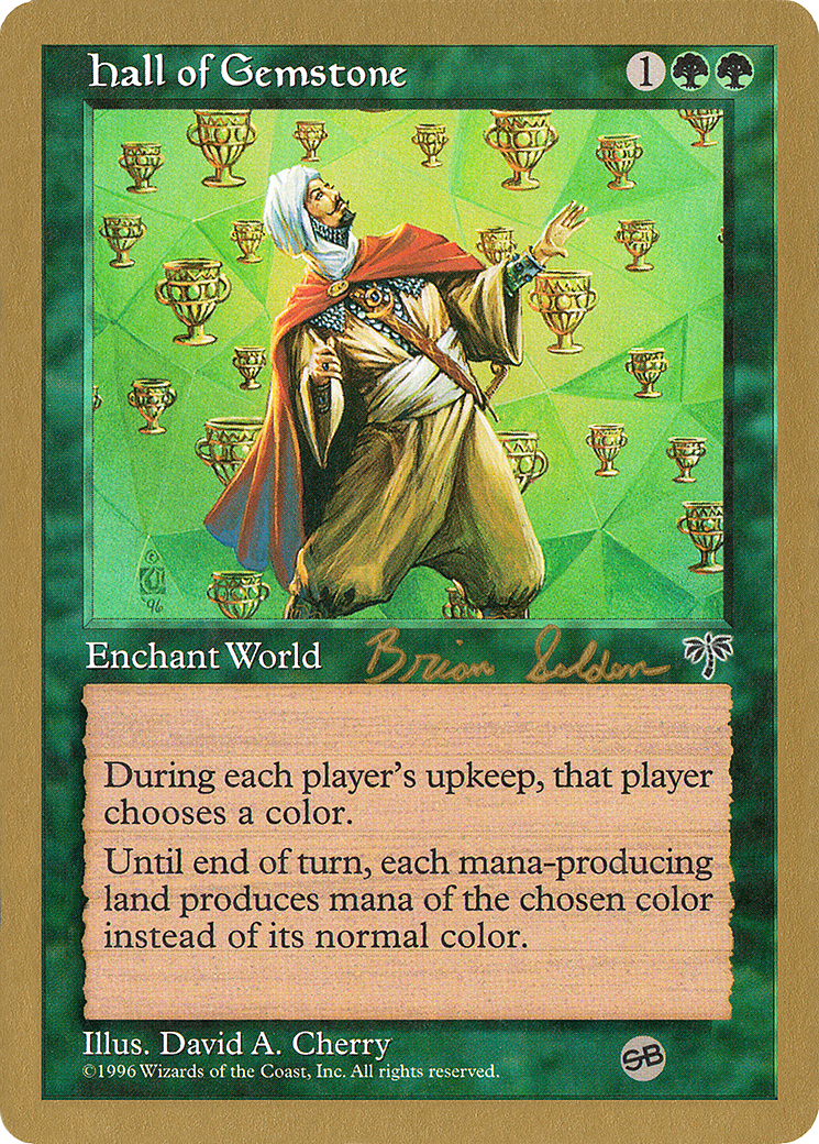 Image of Hall of Gemstone (Brian Selden) (SB) [World Championship Decks 1998]