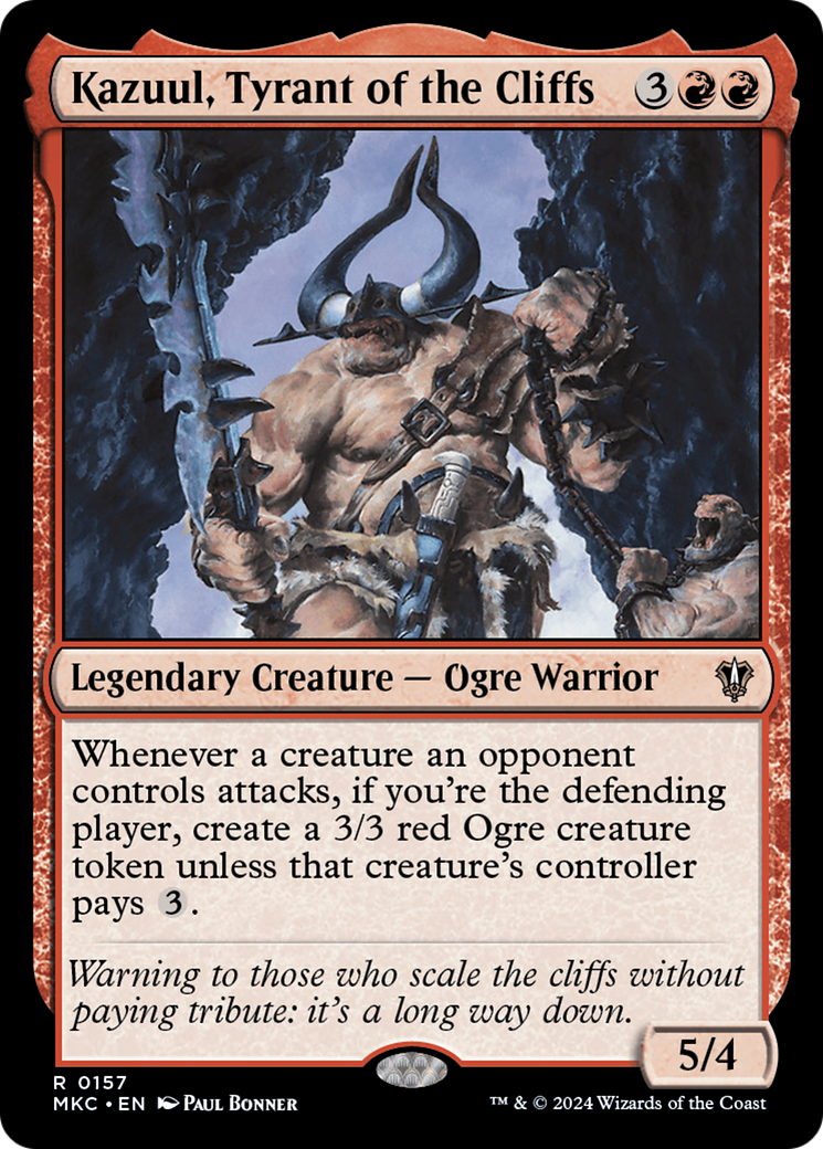 Image of Kazuul, Tyrant of the Cliffs [Murders at Karlov Manor Commander]