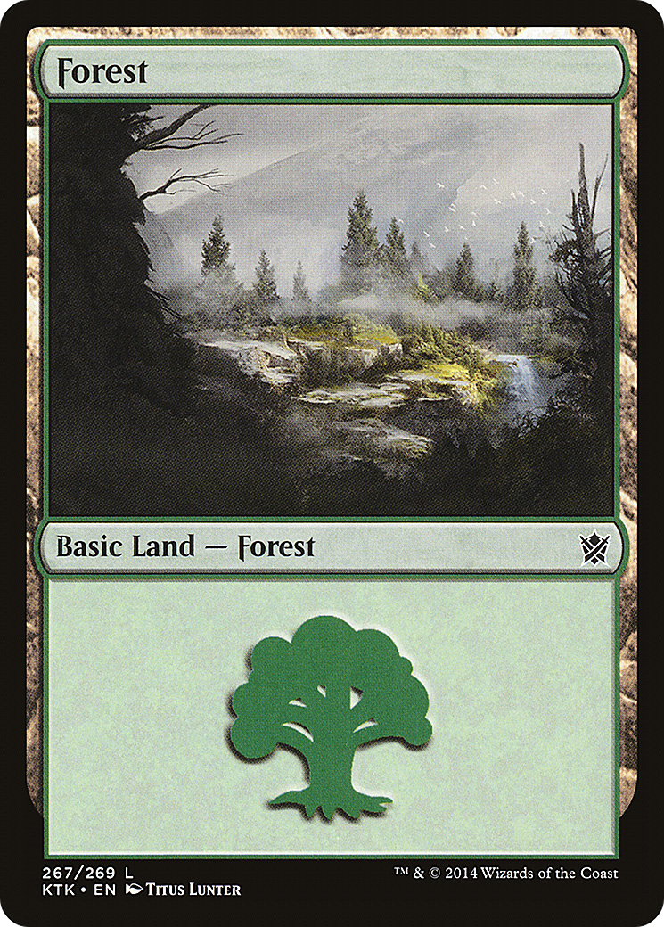 Image of Forest (267) [Khans of Tarkir]