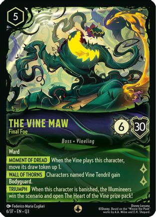 Image of The Vine Maw - Final Foe (6/37) - Illumineers Quest The Great Hunny Rescue