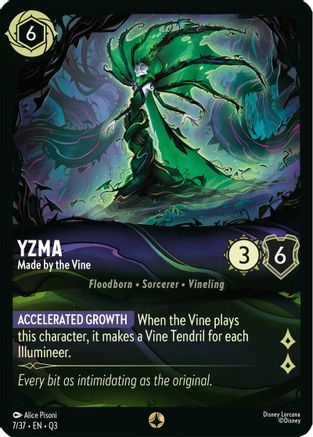 Image of Yzma - Made by the Vine (7/37) - Illumineers Quest The Great Hunny Rescue