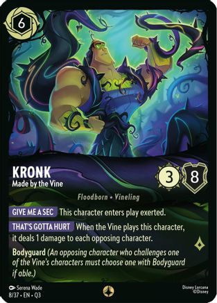 Image of Kronk - Made by the Vine (8/37) - Illumineers Quest The Great Hunny Rescue