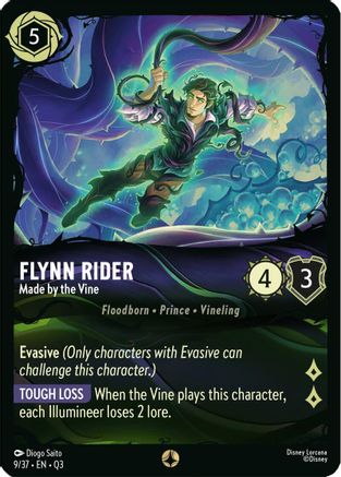 Image of Flynn Rider - Made by the Vine (9/37) - Illumineers Quest The Great Hunny Rescue