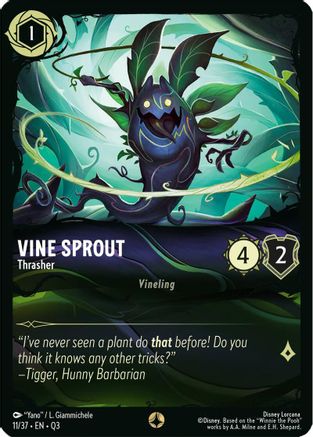 Image of Vine Sprout - Thrasher (11/37) - Illumineers Quest The Great Hunny Rescue
