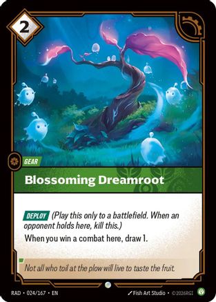 Image of Blossoming Dreamroot (024/167) - Radiance Foil