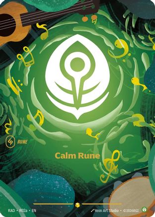 Image of Calm Rune (R02a) (R02a) - Radiance Foil