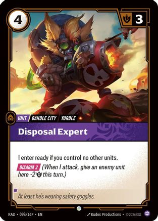 Image of Disposal Expert (093/167) - Radiance