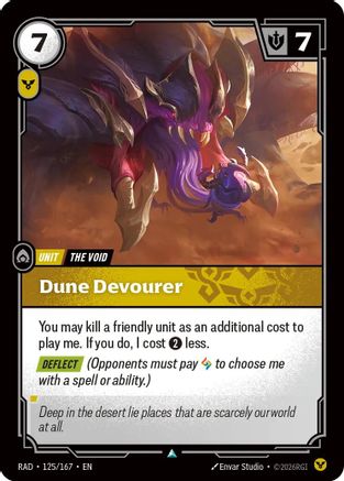 Image of Dune Devourer (125/167) - Radiance