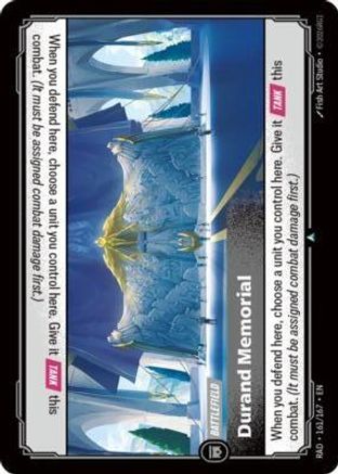 Image of Durand Memorial (161/167) - Radiance Foil