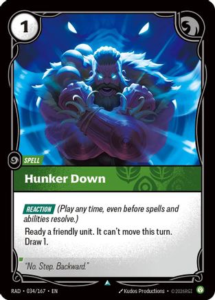 Image of Hunker Down (034/167) - Radiance