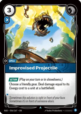 Image of Improvised Projectile (056/167) - Radiance Foil