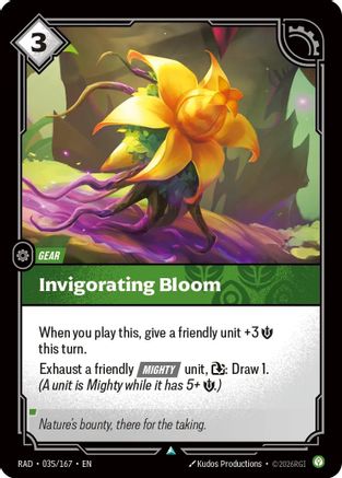 Image of Invigorating Bloom (035/167) - Radiance