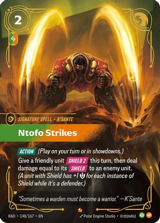 Image of Ntofo Strikes (148/167) - Radiance Foil
