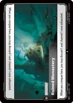 Image of Ruined Monastery (166/167) - Radiance Foil