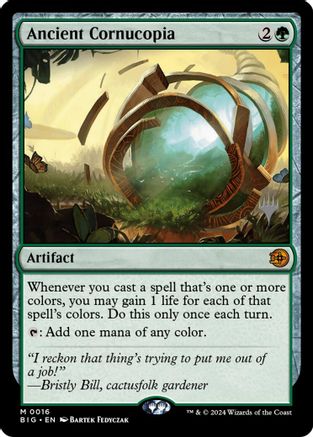 Image of Ancient Cornucopia (PPFRA-016) - Promo Pack: Reality Fracture Foil