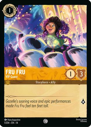 Image of Fru Fru - VIP Guest (1/204) - Hyperia City Cold Foil
