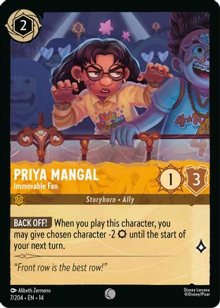 Image of Priya Mangal - Immovable Fan (7/204) - Hyperia City
