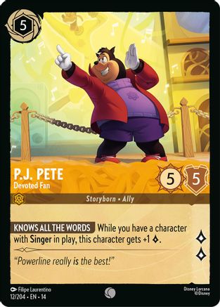 Image of P.J. Pete - Devoted Fan (12/204) - Hyperia City