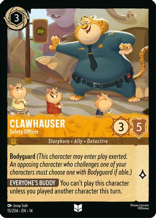 Image of Clawhauser - Safety Officer (15/204) - Hyperia City
