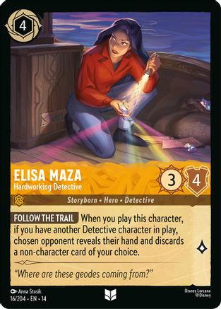Image of Elisa Maza - Hardworking Detective (16/204) - Hyperia City