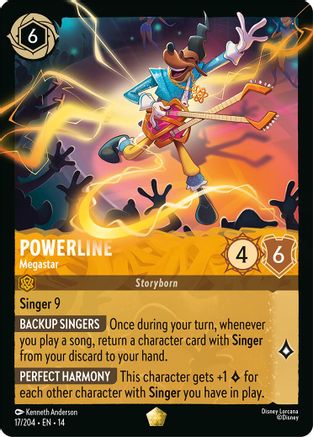 Image of Powerline - Megastar (17/204) - Hyperia City
