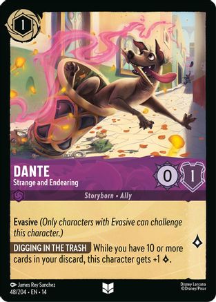 Image of Dante - Strange and Endearing (48/204) - Hyperia City Cold Foil