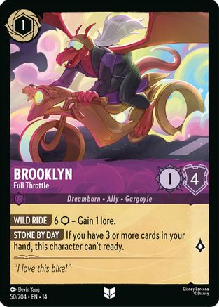 Image of Brooklyn - Full Throttle (50/204) - Hyperia City