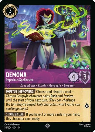Image of Demona - Imperious Spellcaster (56/204) - Hyperia City
